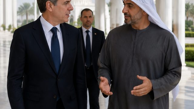 U.S. Secretary of State Visits UAE Amidst Iran Deal Discussions | cara transfer pulsa simpati ke axi