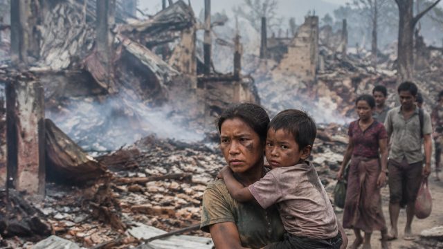 The Escalation of Myanmar's Civil War: A Humanitarian Crisis | mesin bajak tanah kering, kingdom 69 